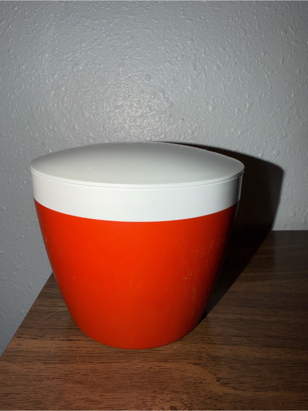 Room Essentials Blood Red Orange Accent Storage Container